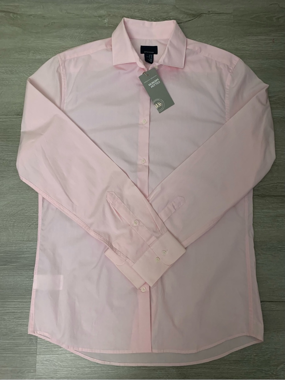 H&M Men's Light Pink Dress Shirt